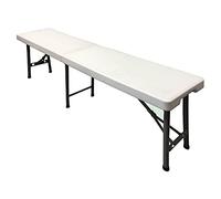 Homelux 710093 Banco Plegable Resina, 183 x 31 cm Alto 44 cm