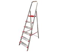 Homelux 990105 Escalera Domestica Peld.12 cm, 6 Peldaños, 6.4 kg