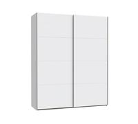 Homely | Armario de Puertas correderas DOMY 170 | Acabado Laminado sintético Color Blanco Mate | Medidas 170x61,2. Altura 210 cm. | Diseño Funcional