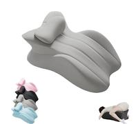 Homelyze Sweet Spot Pillow，Ergonomic Pillow for Posture Support, 27° Adjustable Angle, Comfortable Foam Cushion for Neck and Back Relief, Ideal for Sleep, Reading, and Relaxation (Gray)