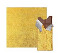 Homemade Candy Wrappers, Chocolate Bar Packaging, Gold Aluminum Foil