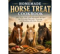 Homemade Horse Treat Cookbook: 100+ Easy, Safe, and Affordable Recipes for Everyday Rewards, Training, and Bonding with Your Horse
