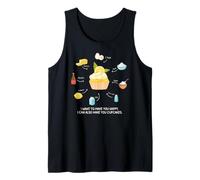 Homemade Lemon Cupcakes Recipe, Birthday Cakes Funny Cupcake Camiseta sin Mangas