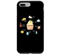 Homemade Lemon Cupcakes Recipe, Birthday Cakes Funny Cupcake Carcasa para iPhone 7 Plus/8 Plus