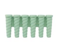 Homemade Pop Molds - 6-Cavity Silicone Treat Maker | Easy Release Ice Stick Tray, Flexible DIY Tool for Home Parties, Reusable Kitchenware for Apartment Living, Snacks