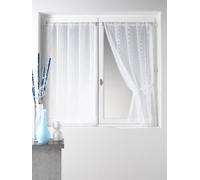 HomeMaison.com HM69813003 - Cortina, 60 x 160 cm, Color Blanco