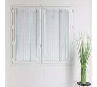 HomeMaison.com - Par de acristalamientos de fantasía a Rayas, petróleo, 60 x 120 cm