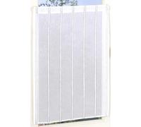 HomeMaison - Juego de 2 Cortinas Jacquard Rayas en Etamine, poliéster, Gris, 160 x 60 cm