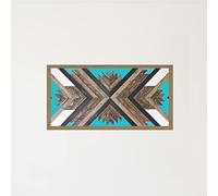 Homemania 1PART-1-40x100-1 Cuadro - Geo - Geométrico, MDF, Madera, Multicolor, 40 x 2.5 x 100 cm