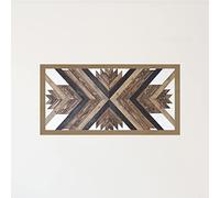 Homemania 1PART-1-40x100-2 Cuadro - Geo - Geométrico, MDF, Madera, Multicolor, 40 x 2.5 x 100 cm