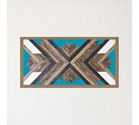 Homemania 1PART-1-60x120-5 Cuadro - Geo - Geométrico, MDF, Madera, Multicolor, 60 x 2.5 x 120 cm