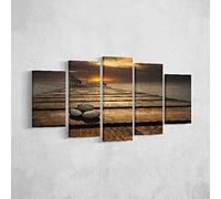 Homemania HM205PKNV-280 Cuadro Puente, Multicolor, 100 X 3 X 60 Cm, 5 Piezas