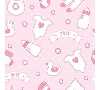 Homemania HMNT186-80X150CM Alfombra Impresa Baby Dream 3 Antideslizante para Niños, Multicolor, 80 x 150 cm