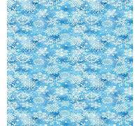 Homemania HMNT52-120X180CM Alfombra Impresa Snow And Stars Geométrico, Multicolor, 120 X 180 Cm