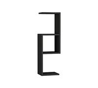 Homemania HOMFRT-031 Estantería Dibi, Aglomerado de Melamina, Antracita, 90 x 22 x 26.8 cm, Set de 2