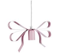 Homemania Lámpara de techo Emma Pink Rosa de metal, 30 x 4 x 100 cm