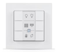 Homematic ip 142308a0 pulsador de pared, 6 compartimentos, blanco