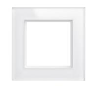 Homematic IP HmIP-GF1 - Marco de cristal, 1 foco, color blanco