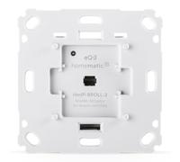 Homematic IP Smart Home 151322A0 - Actuador de persiana para interruptor de marca, control digital para 1 persiana mediante aplicación, Alexa y Google Assistant, persianas eléctricas inteligentes