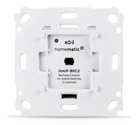 Homematic IP Smart Home 152000A0 - Pulsador de pared para interruptor de marcas, 2 enchufes, dos botones, actuadores y termostatos, interruptor de pared, accesorio para su Homematic IP Smart Home,