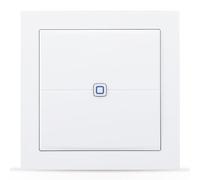 Homematic IP Smart Home 155342A0 - Pulsador de pared plano y flexible, color blanco
