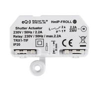 Homematic IP Smart Home Actuador de persianas enrollables control inteligente de persianas enrollables y toldos empotrado, también a través de la aplicación gratuita, 151347A0