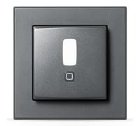 Homematic IP Smart Home - Detector de Movimiento para Marco de 55 Puertas (Interior, Antracita)