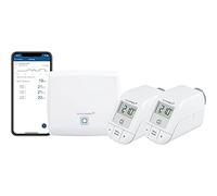 Homematic IP Smart Home Starter Set Para Calefacción - Control Digital Con o Sin App, Compatible Con Alexa y Asistente de Google - Fácil Instalación, Ahorro de Energía, Termostato - 156537A0