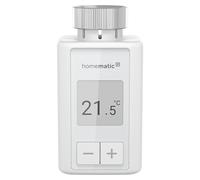 Homematic IP Smart Home 160230A0 - Termostato Digital para radiador, Control por aplicación, Alexa, Google Assistant, fácil instalación, Ahorro de energía