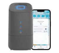 Homematic IP Unidad de control del hogar, antracita, centro de hogar inteligente, control digital a través de aplicación gratuita, Alexa y Google Assistant, modo en línea y fuera de línea, alta