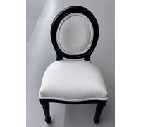 HomeMiYN Silla de madera para niños, adecuada para niños de 3 a 12 años, asiento ergonómico, diseño de medallón, fácil de limpiar, silla infantil para habitación y jardín, beige