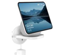 HomeMount Soporte de Pared para Show 11 y Dot MAX, Soporte Universal para HomePod Mini, Google Nest Mini, Punto Nest Wi-Fi y Cámaras - Ahorra Espacio con Gestión de Cables Integrada (Blanco - 1P)