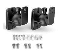 HomeMount Soportes de Pared para Altavoz, Kit de Soportes de Pared para Altavoces envolventes y estanterías, soporta hasta 8 Libras