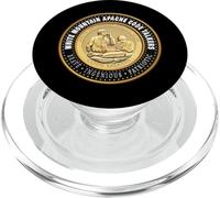 Homenaje a los habladores de código de la Tribu Apache de White Mountain para Militar PopSockets PopGrip para MagSafe