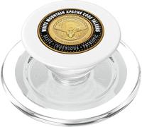 Homenaje a los habladores de código de la Tribu Apache de White Mountain para Militar PopSockets PopGrip para MagSafe