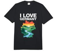 Homenaje al Arte del Paisaje de Alemania I Love Comfort Colors Adult Heavyweight T-Shirt