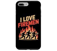 Homenaje al héroe del Bombero I Love Firemen Carcasa para iPhone 7 Plus/8 Plus