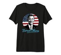 Homenaje al Presidente patriótico Barack Obama Camiseta Premium