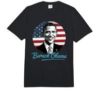 Homenaje al Presidente patriótico Barack Obama Comfort Colors Adult Heavyweight T-Shirt