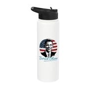 Homenaje al presidente patriótico Barack Obama Stainless Steel Insulated Water Bottle