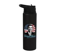 Homenaje al presidente patriótico Barack Obama Stainless Steel Insulated Water Bottle