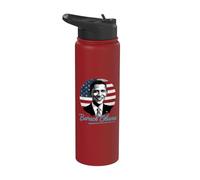 Homenaje al presidente patriótico Barack Obama Stainless Steel Insulated Water Bottle