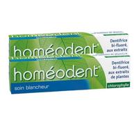 Homeodent Pasta dentífrica Cuidado Blanqueador Clorofila 2x75 ml