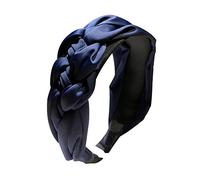 Homeofying - Diadema ancha con nudo trenzado para mujer; tocado, accesorios para el cabello. Color liso