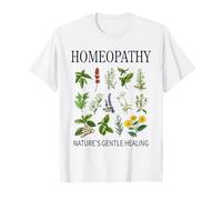 Homeopathy Herb Herbalism Medicine Homeopath Practitioner Camiseta