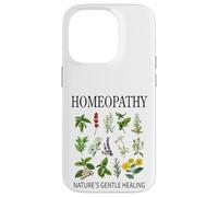 Homeopathy Herb Herbalism Medicine Homeopath Practitioner Carcasa para iPhone 14 Pro