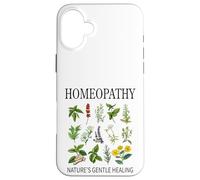 Homeopathy Herb Herbalism Medicine Homeopath Practitioner Carcasa para iPhone 16 Plus