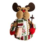 Homeponnew 22 11 x 11 cm, esta tela es fiable y fácil de usar, ideal para muñecas 3D de Navidad, incluyendo muñecos de nieve y alces de Navidad, añadiendo encanto y alegría a tu temporada de