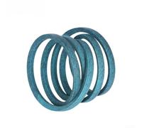 Homeponnew 954-0637A - Sistema de transmisión por correa de cortacésped resistente de 3/8 x 31 pulgadas, pieza de repuesto para equipo de jardín 754-04065 754-04082 754-04101 754-0637A verde