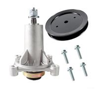 Homeponnew ACTIVLIFE - Conjunto de husillo compatible con tractores CRAFTSMAN 917.288672, 917.288673, 917.288700, piezas de cubierta de metal para corte suave y funcionamiento fiable